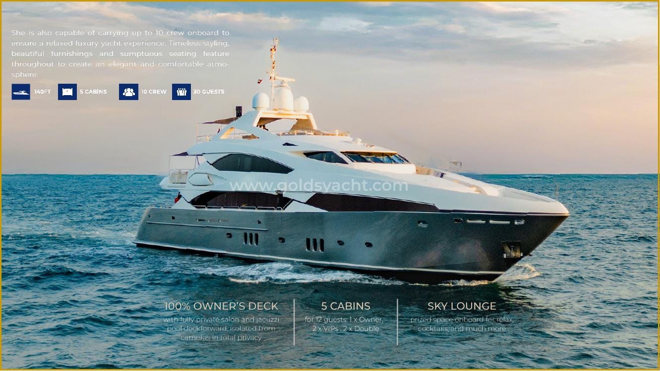 Celestial Majesty Bis 150 Yacht — photo 2
