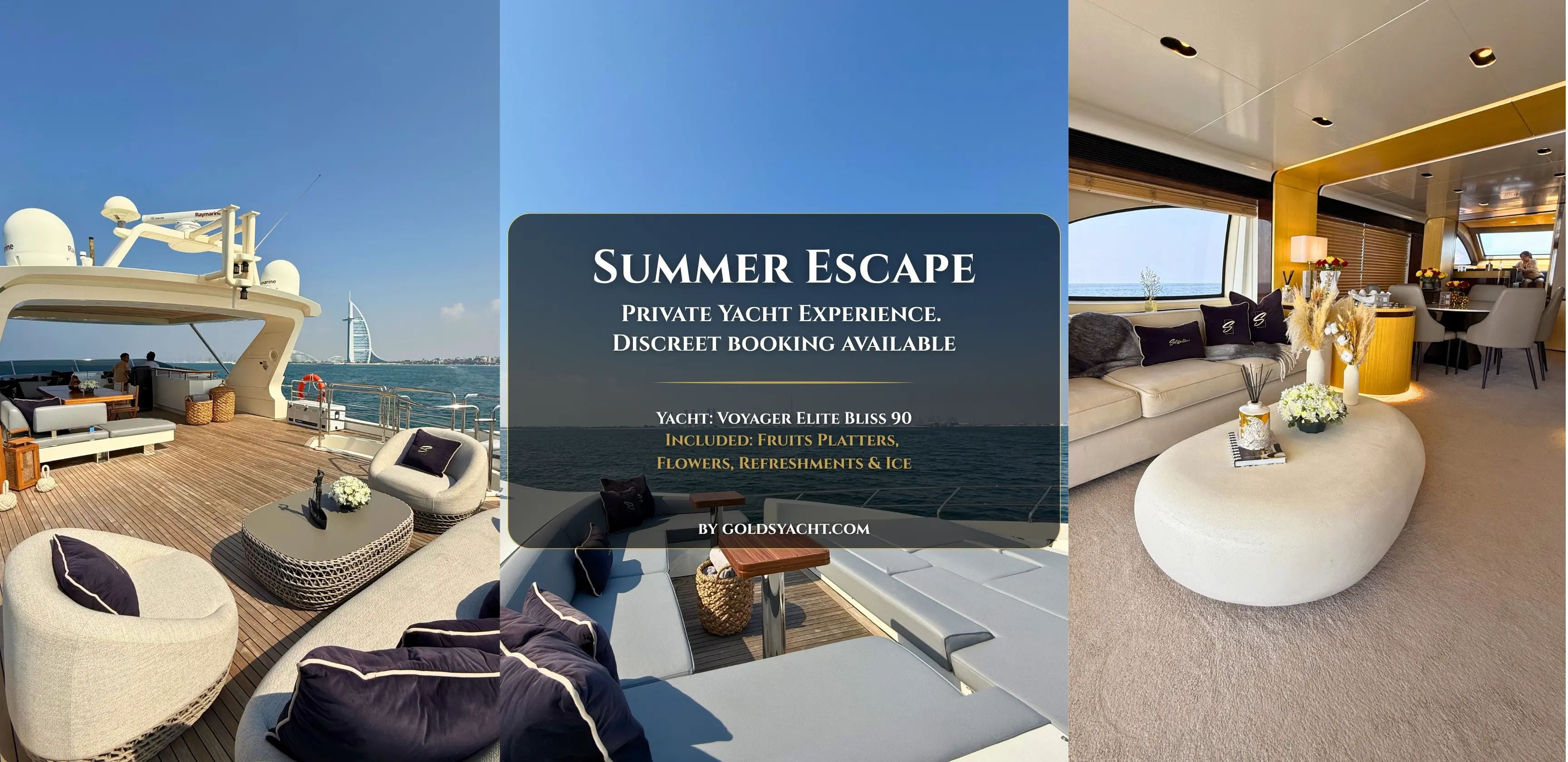 Gold's Yacht Promo