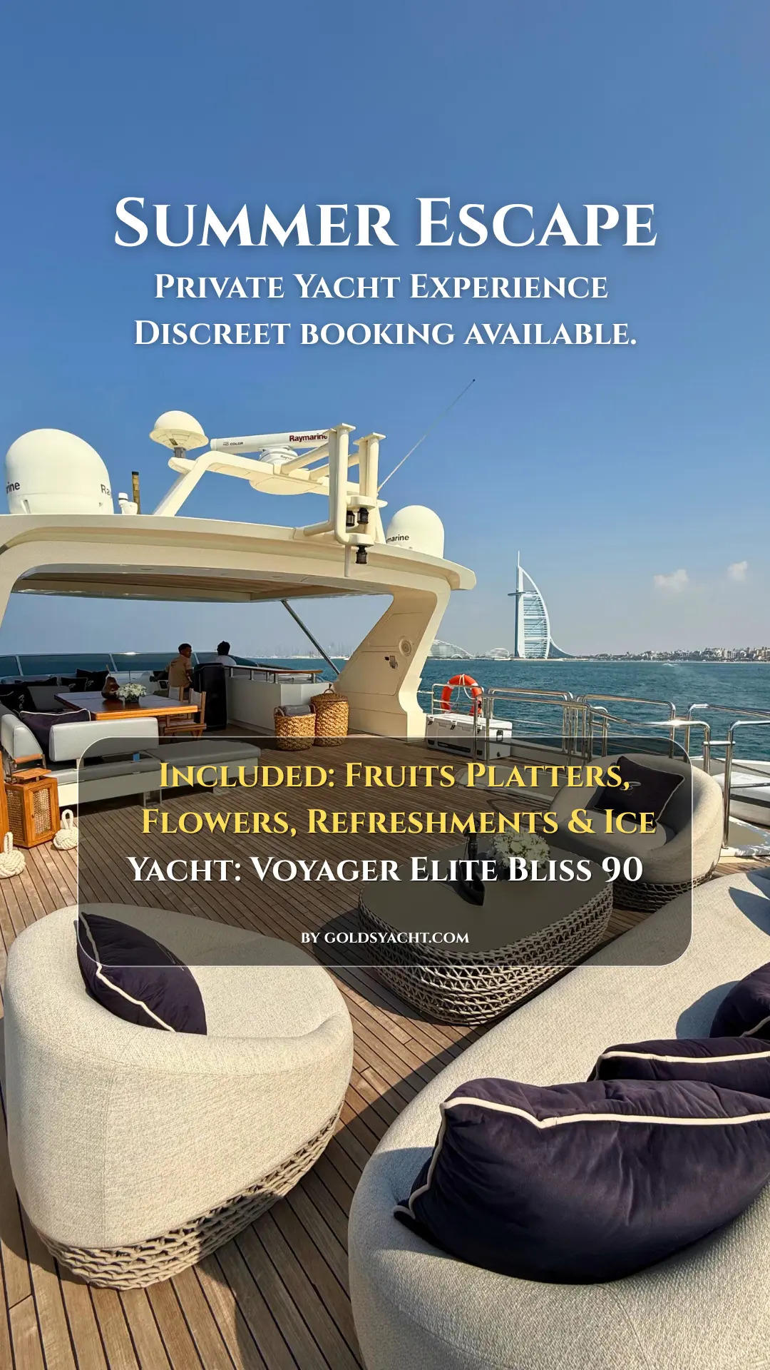 Gold's Yacht Promo