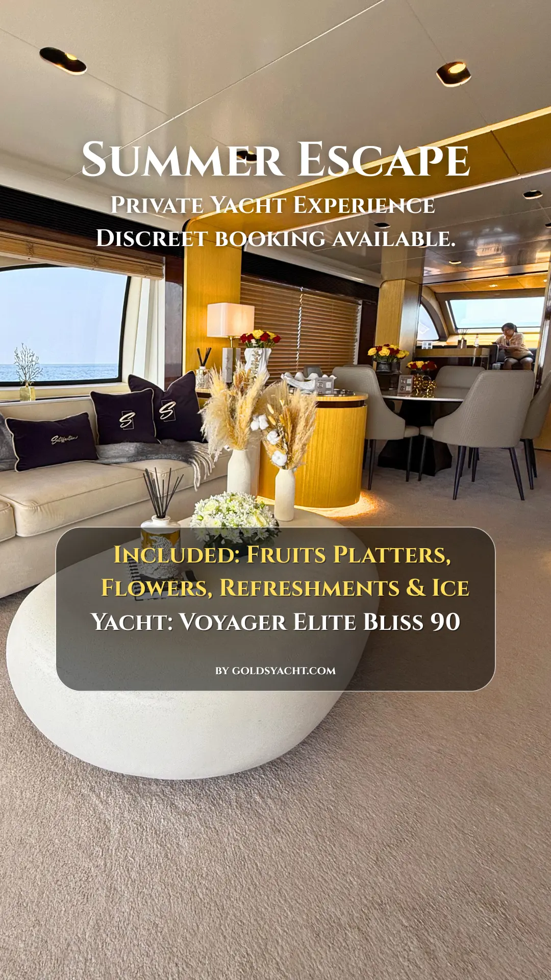 Gold's Yacht Promo
