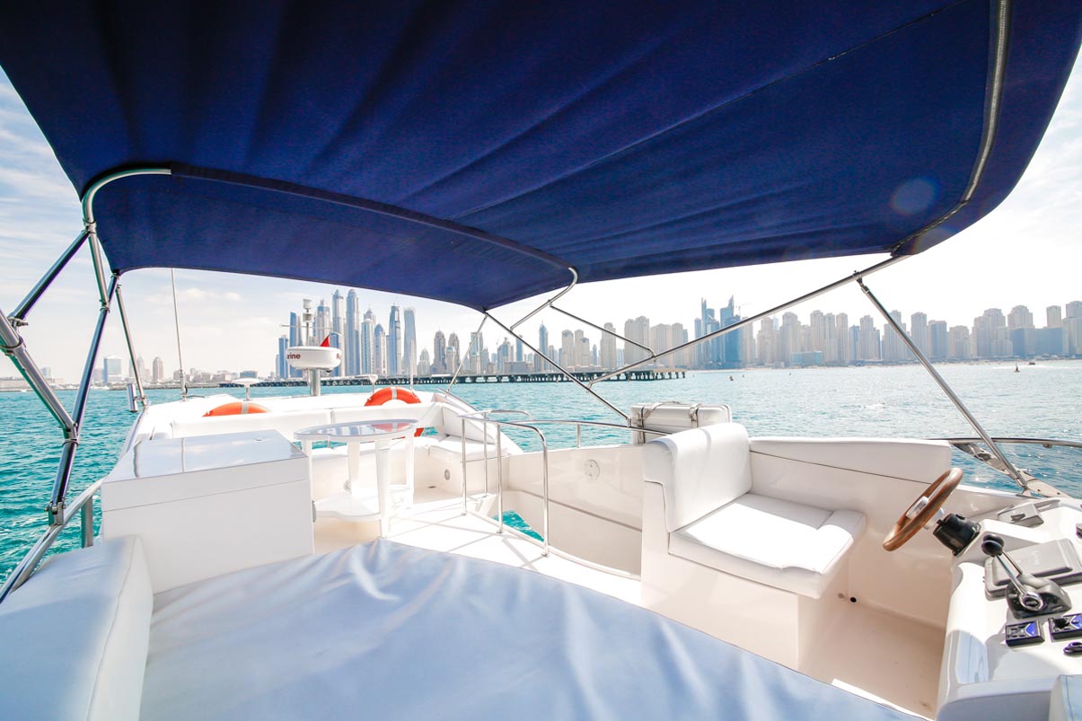 Explorer Goldeon Poseidon 44 ft. yacht booking Dubai