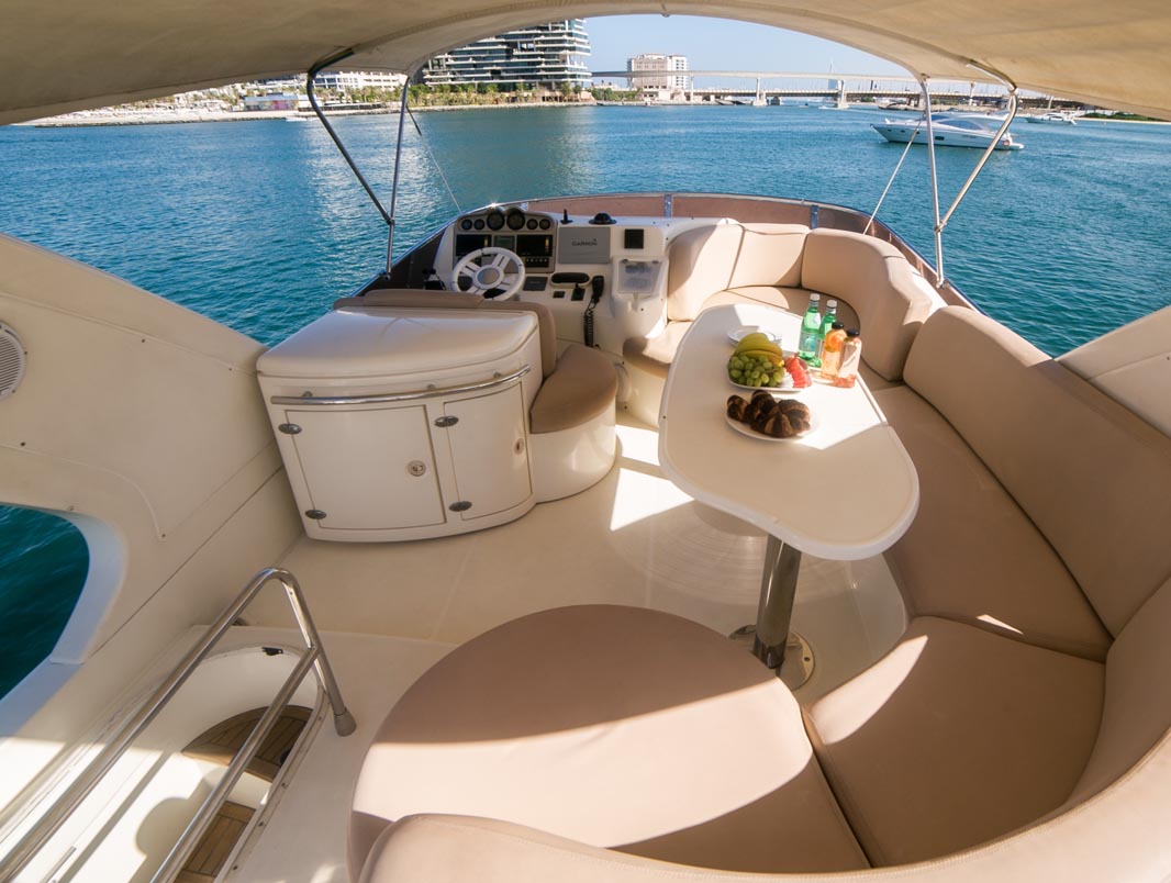Azimut 50 ft. private yacht Dubai
