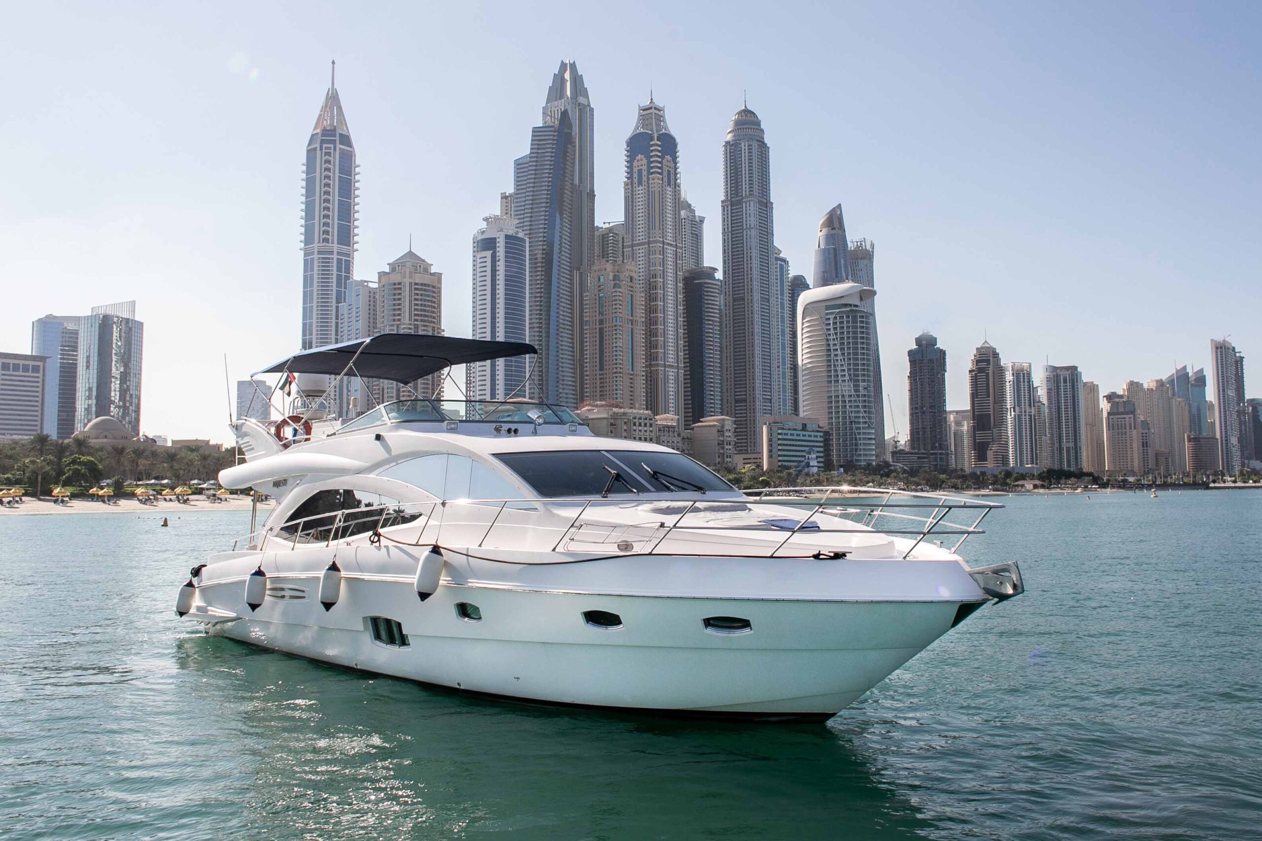 Explorer Goldeon Nightingale 55 ft. yacht rental Dubai