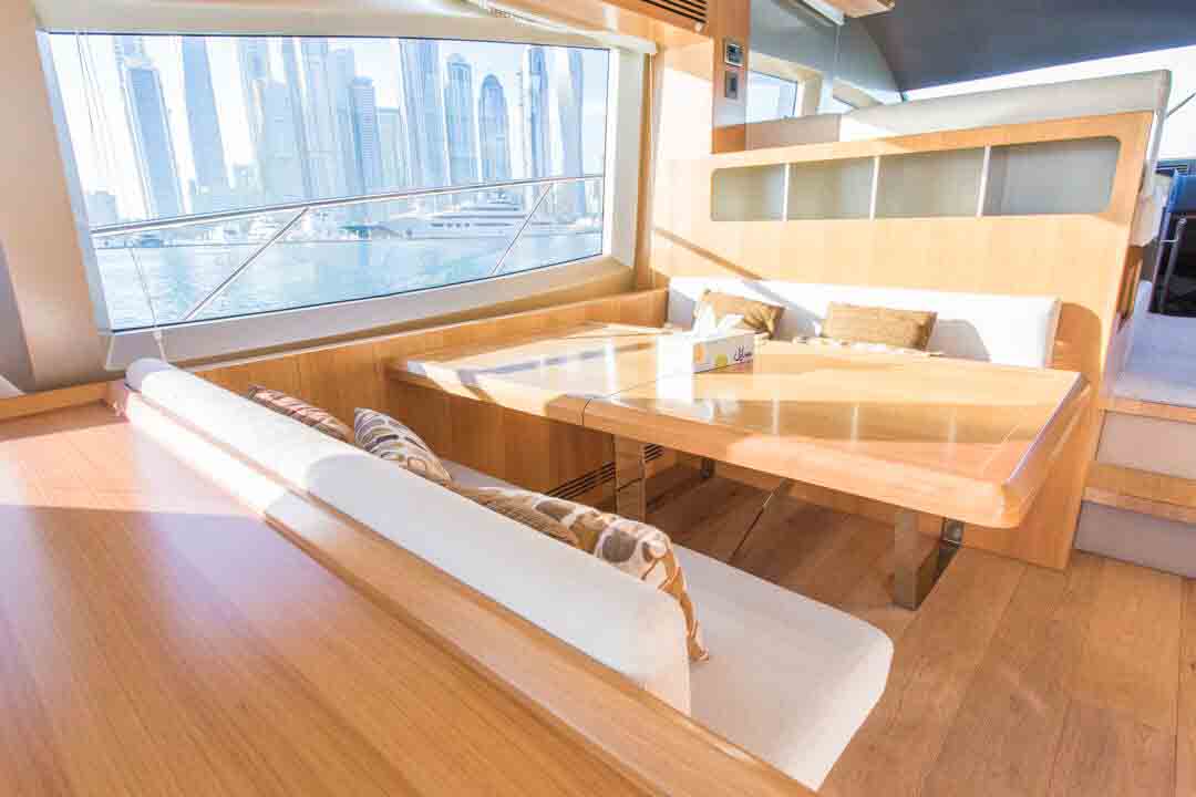 Majesty 48 ft. yacht rental Dubai