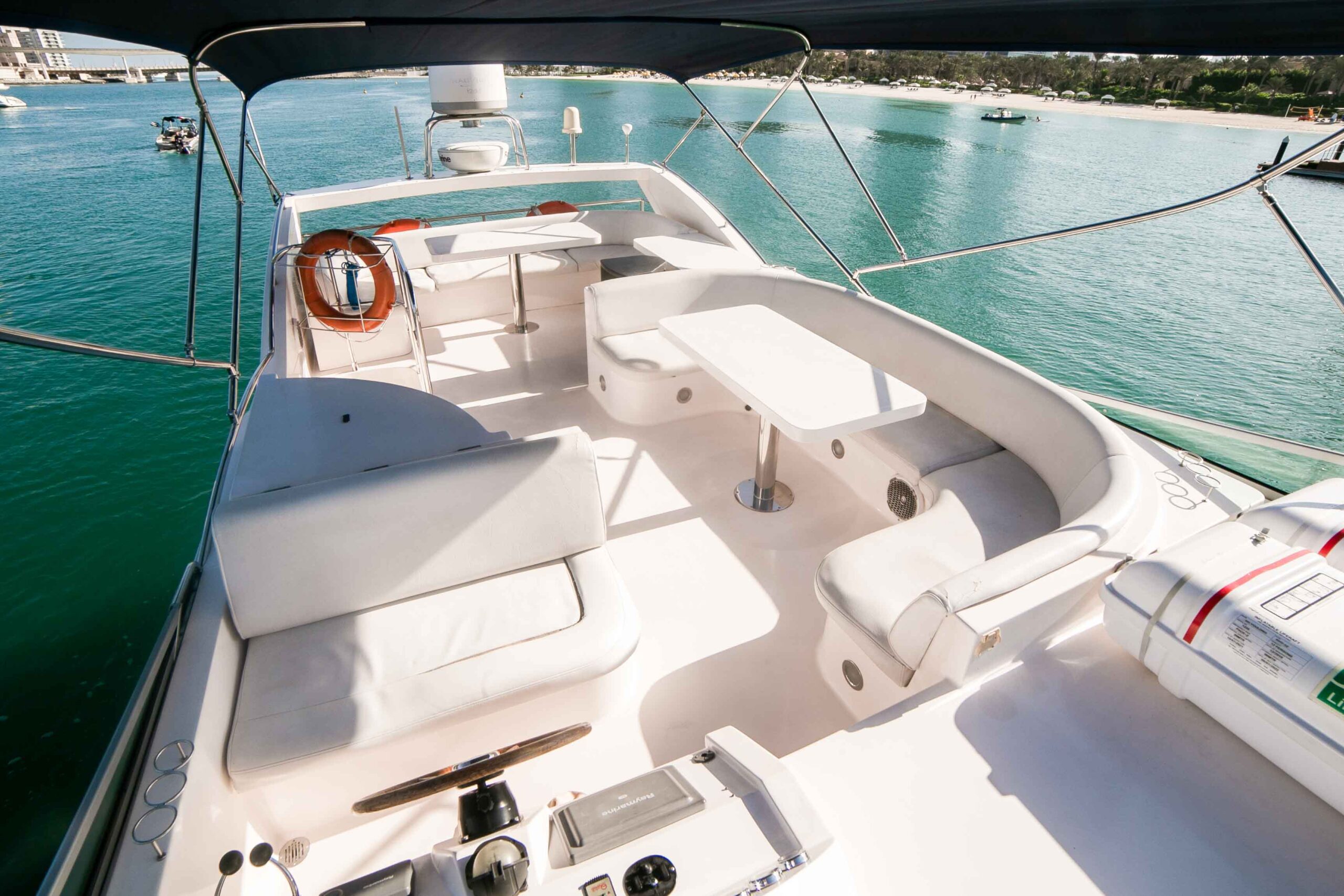 Explorer Goldeon Ode 60 ft. private yacht Dubai