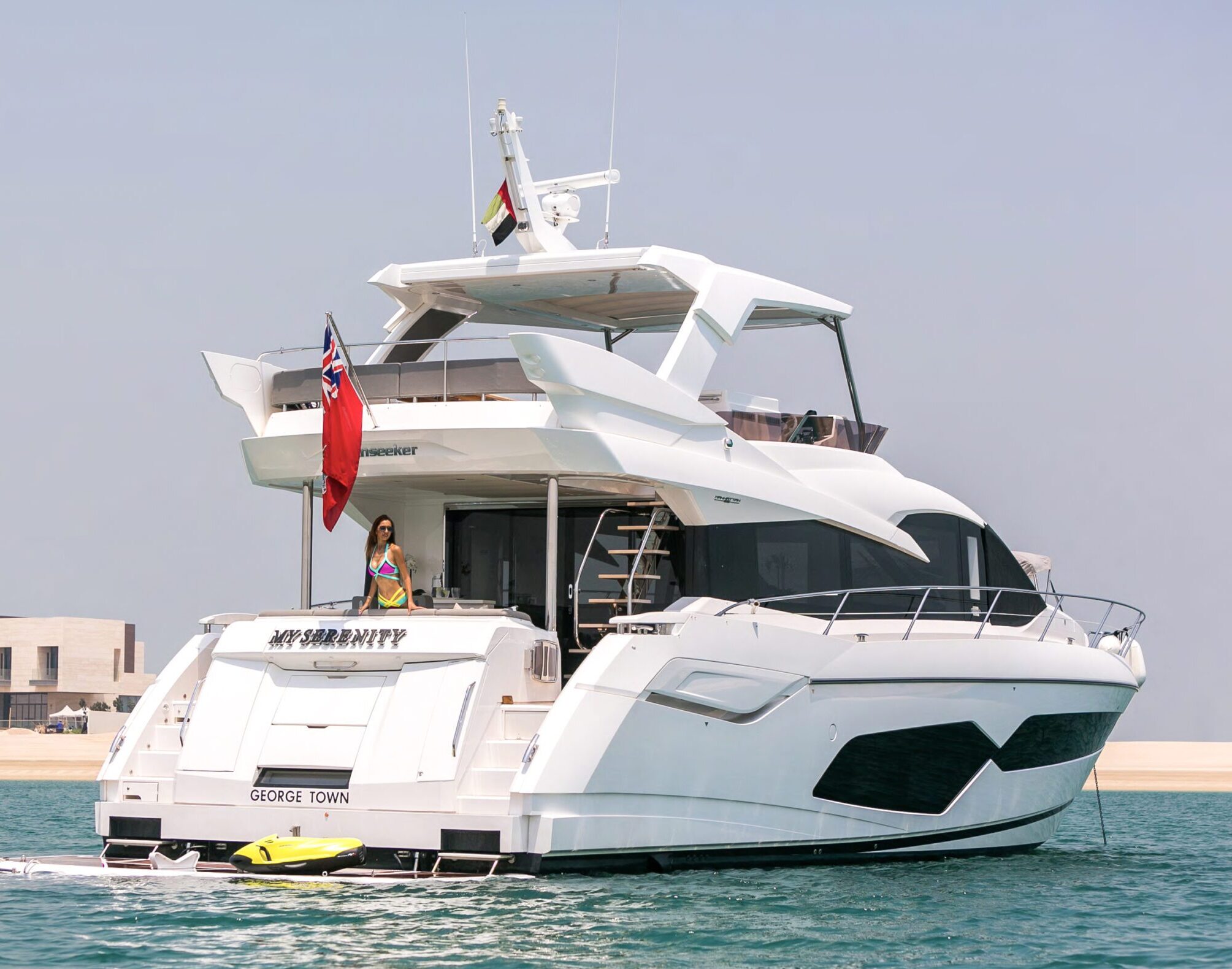 Sunseeker 70 ft. yacht charter Dubai