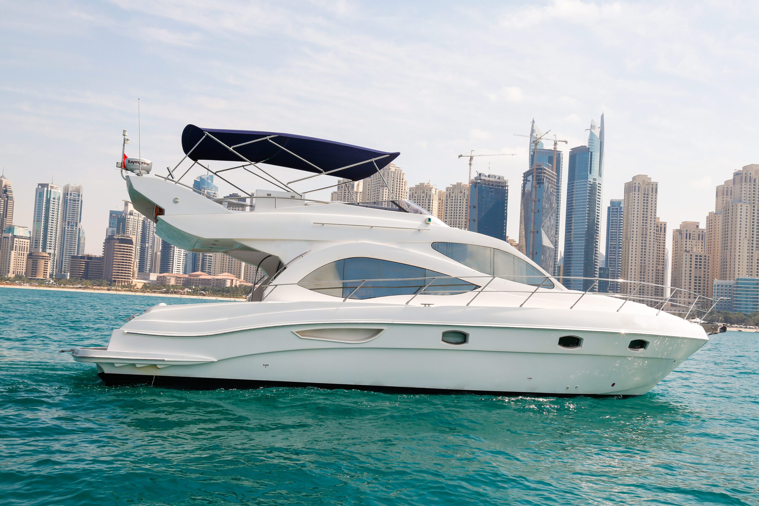 Explorer Goldeon Poseidon 44 ft. yacht charter Dubai