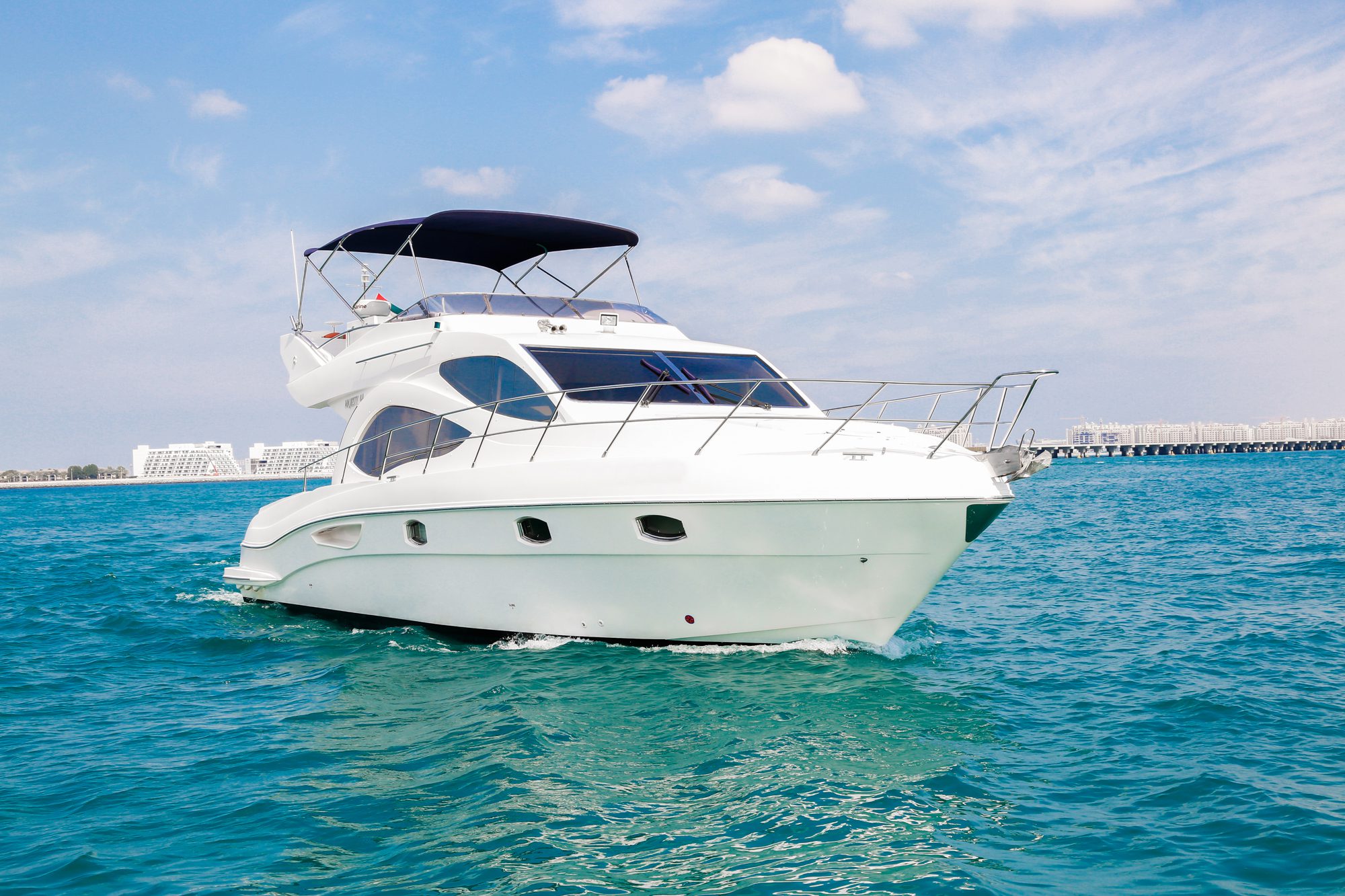 Explorer Goldeon Poseidon 44 ft. yacht rental Dubai