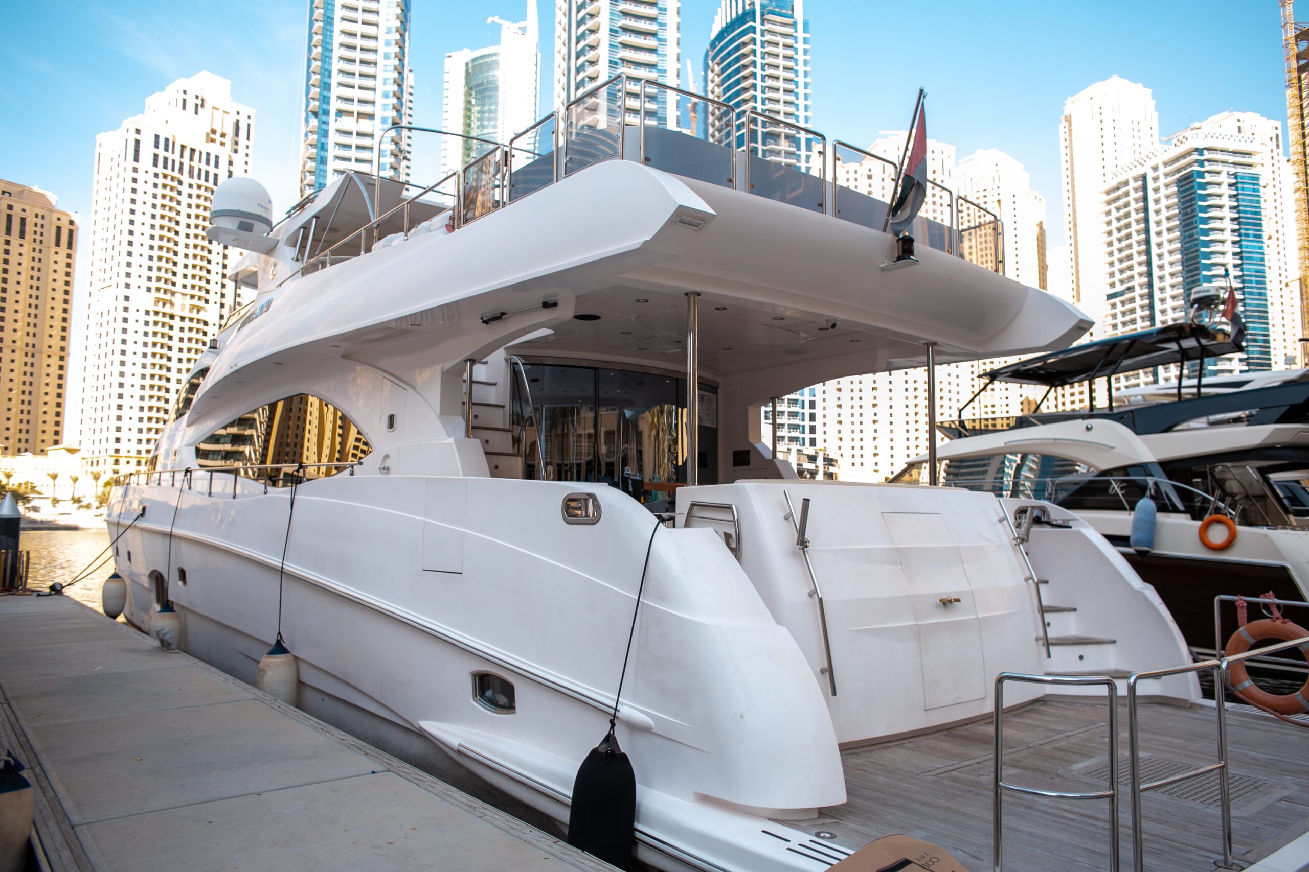 Majesty 101 ft. yacht charter Dubai