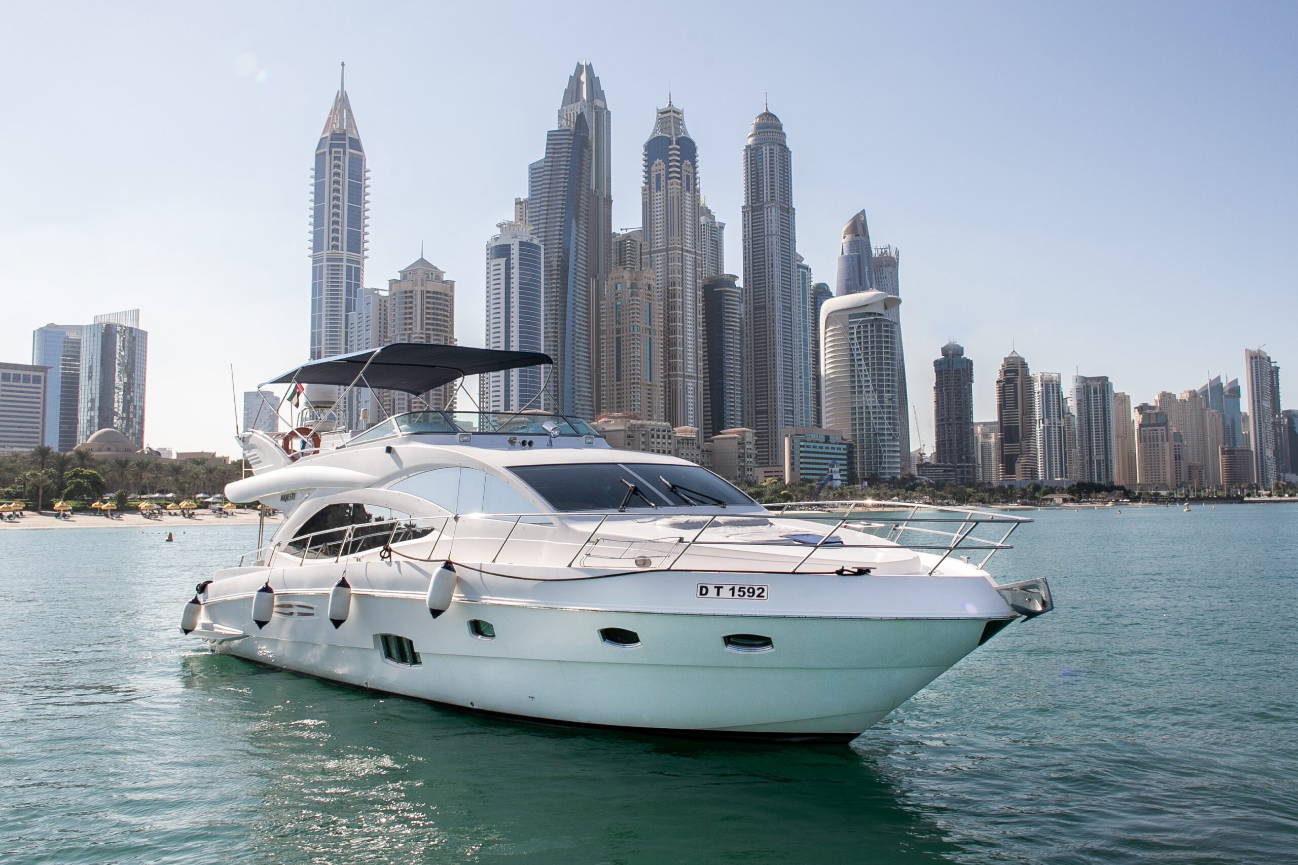 Majesty 55 ft. yacht rental Dubai