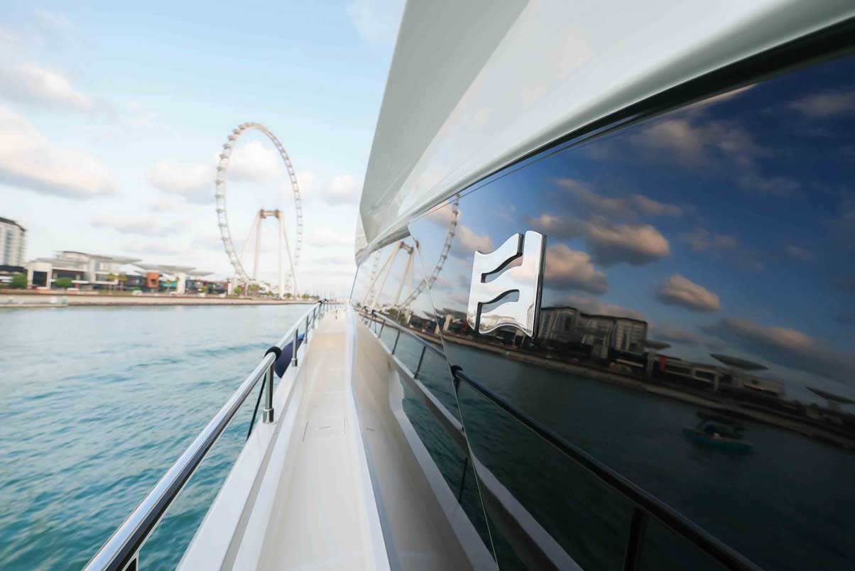Sunseeker 67 ft. yacht booking Dubai