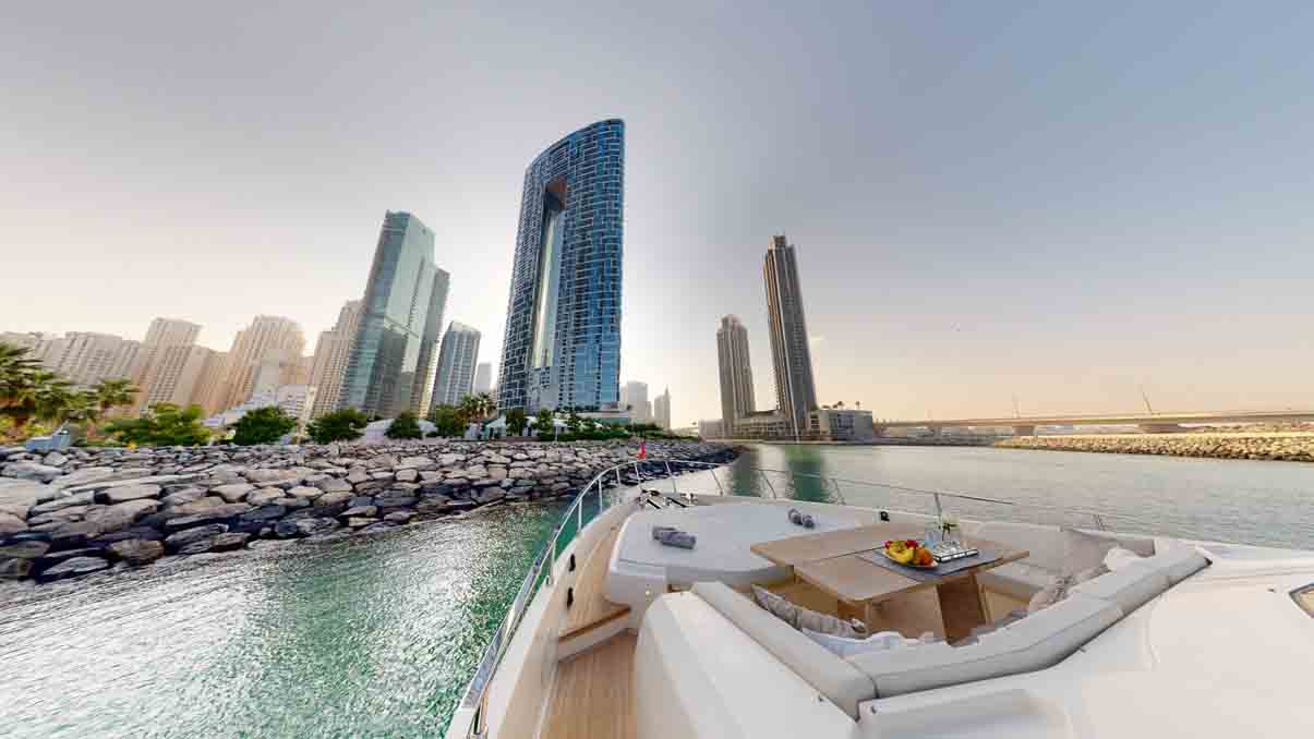 Sunseeker 78 ft. yacht booking Dubai
