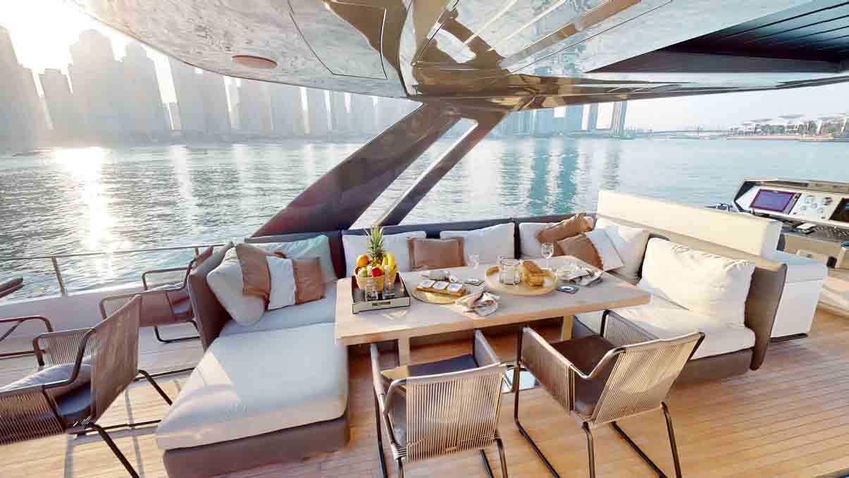 Sunseeker 78 ft. yacht with best price in Dubai