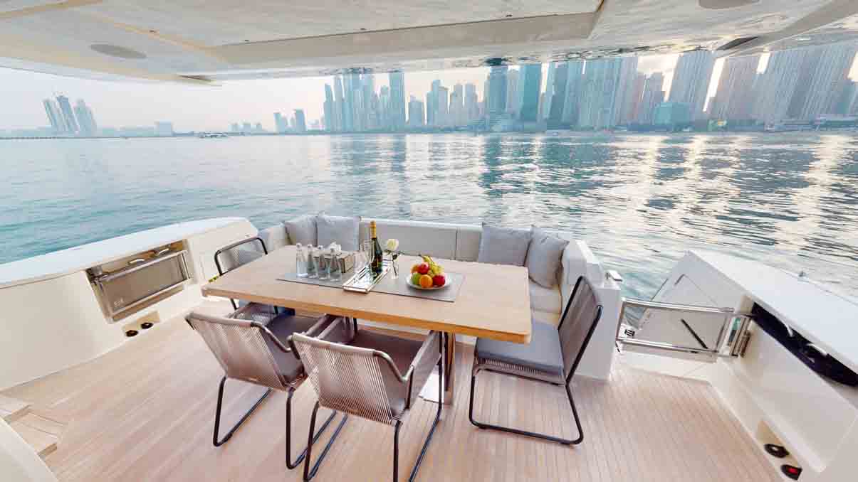 Sunseeker 78 ft. yacht with best price in Dubai