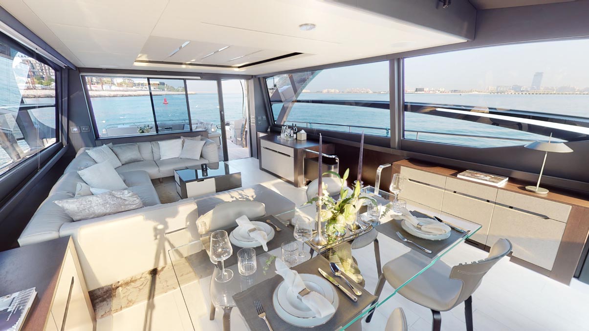 Pershing 84 ft. private yacht Dubai