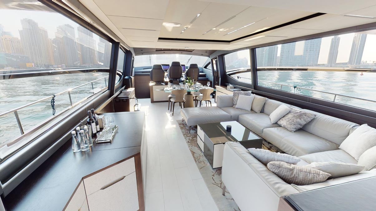 Pershing 84 ft. yacht with best price in Dubai