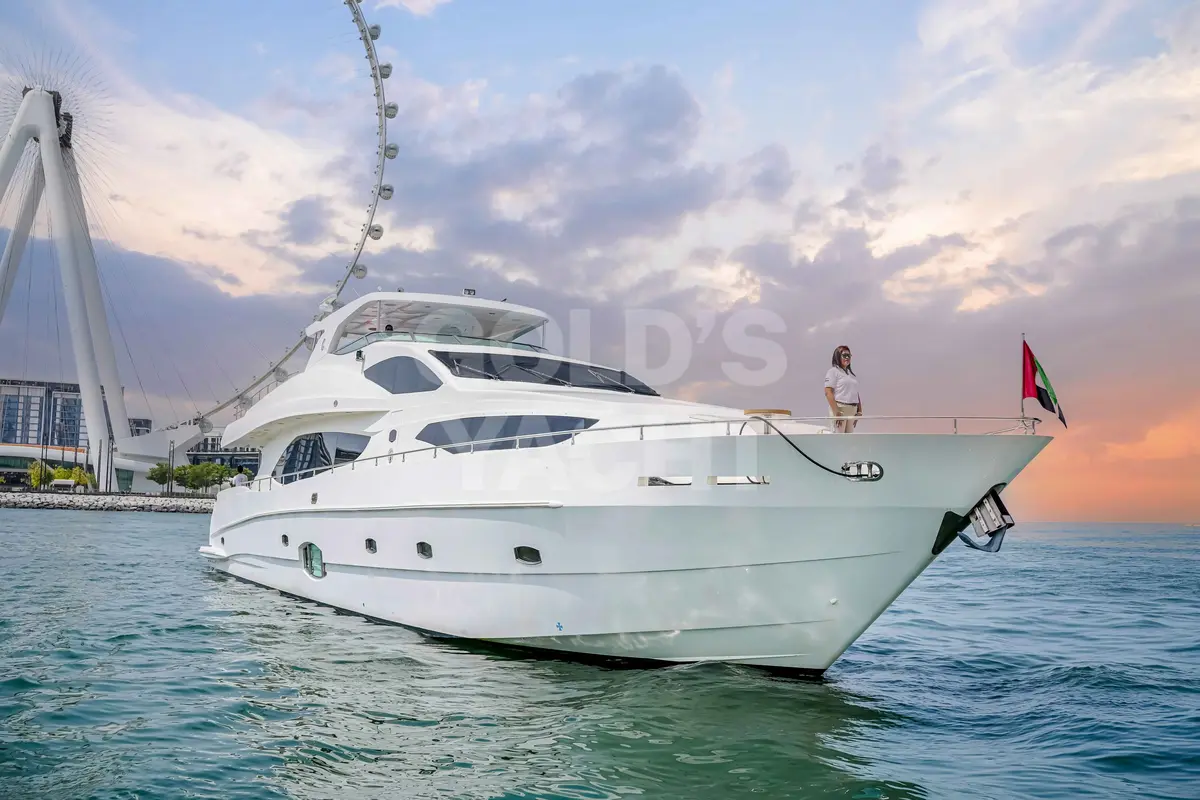 Majesty 105 ft — 105ft charter yacht in Dubai Harbour, Dubai