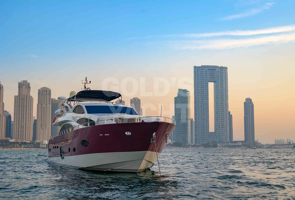 Sky Walker 105 ft — 105ft charter yacht in Dubai Harbour, Dubai