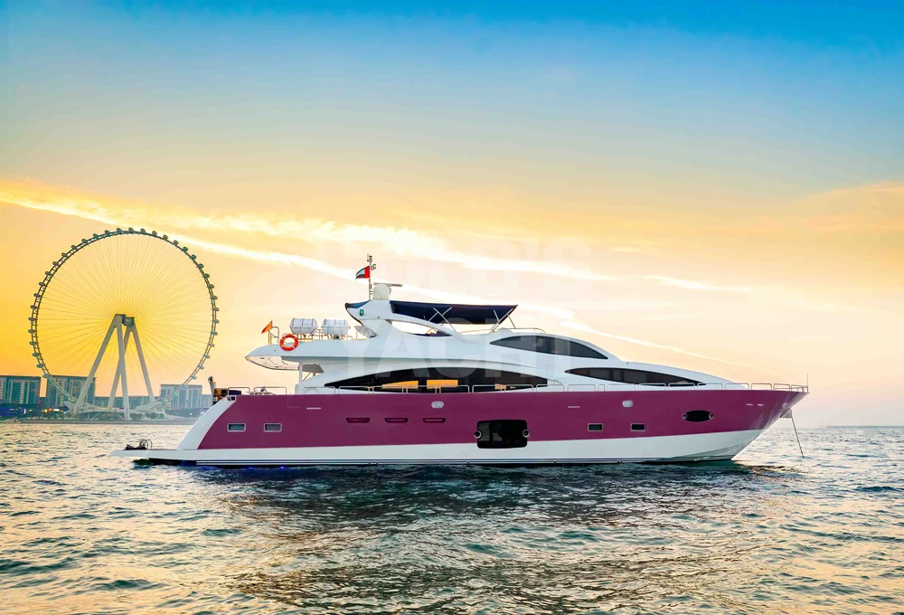 Sky Walker 105 ft — 105ft charter yacht in Dubai Harbour, Dubai