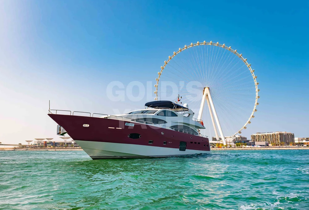 Sky Walker 105 ft — 105ft charter yacht in Dubai Harbour, Dubai