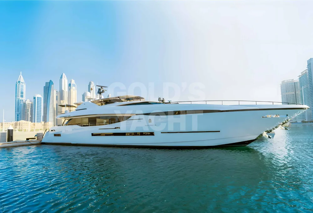 Saffuriya 140 ft — 140ft charter yacht in Dubai Harbour, Dubai