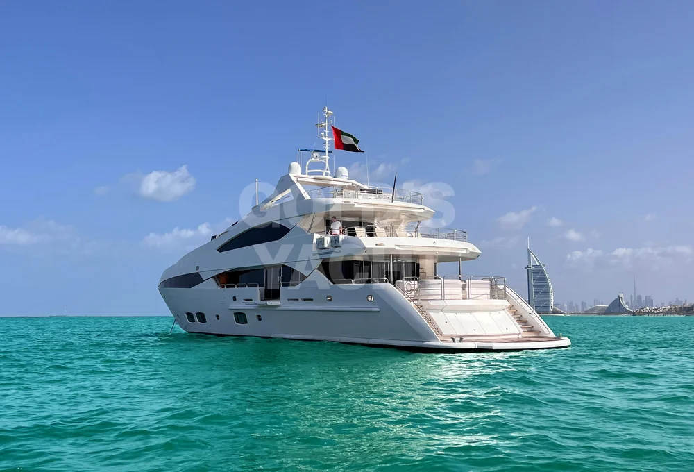 Sunseeker 140 ft — 140ft charter yacht in Dubai Harbour, Dubai