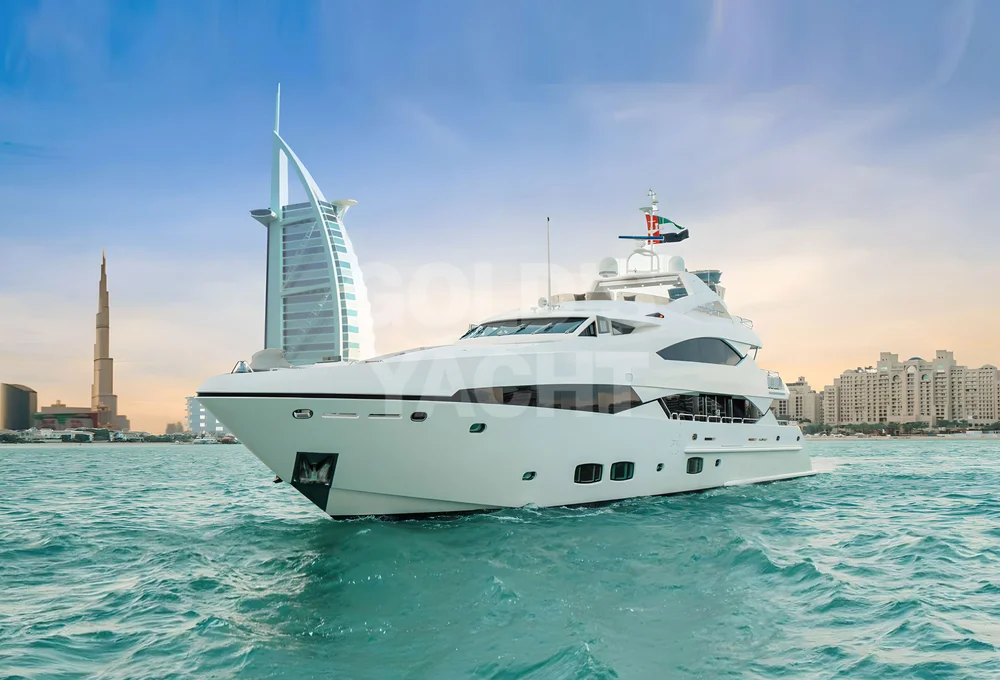 Sunseeker 140 ft — 140ft charter yacht in Dubai Harbour, Dubai