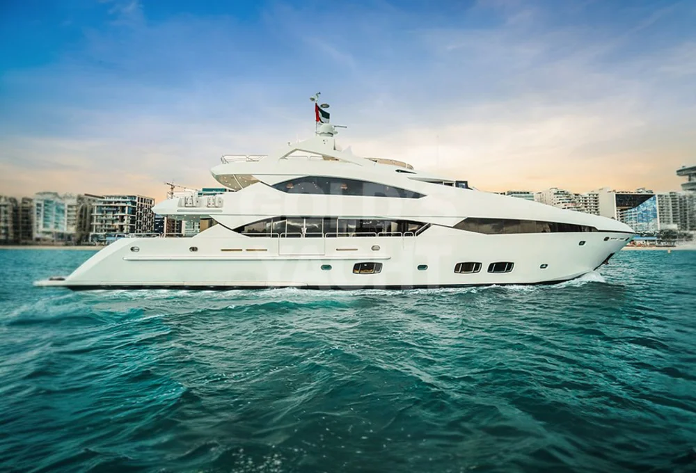 Sunseeker 140 ft — 140ft charter yacht in Dubai Harbour, Dubai