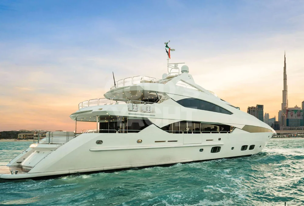Sunseeker 140 ft — 140ft charter yacht in Dubai Harbour, Dubai