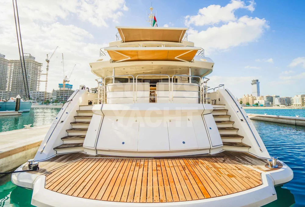 Sunseeker 140 ft — 140ft charter yacht in Dubai Harbour, Dubai