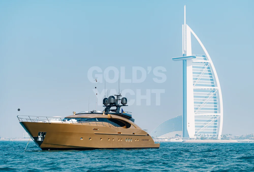 AK Royalty 140 ft — 140ft charter yacht in Dubai Harbour, Dubai