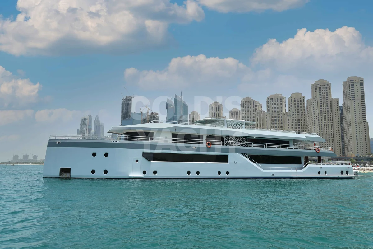 Desert Rose 160 ft — 160ft charter yacht in Dubai Harbour, Dubai