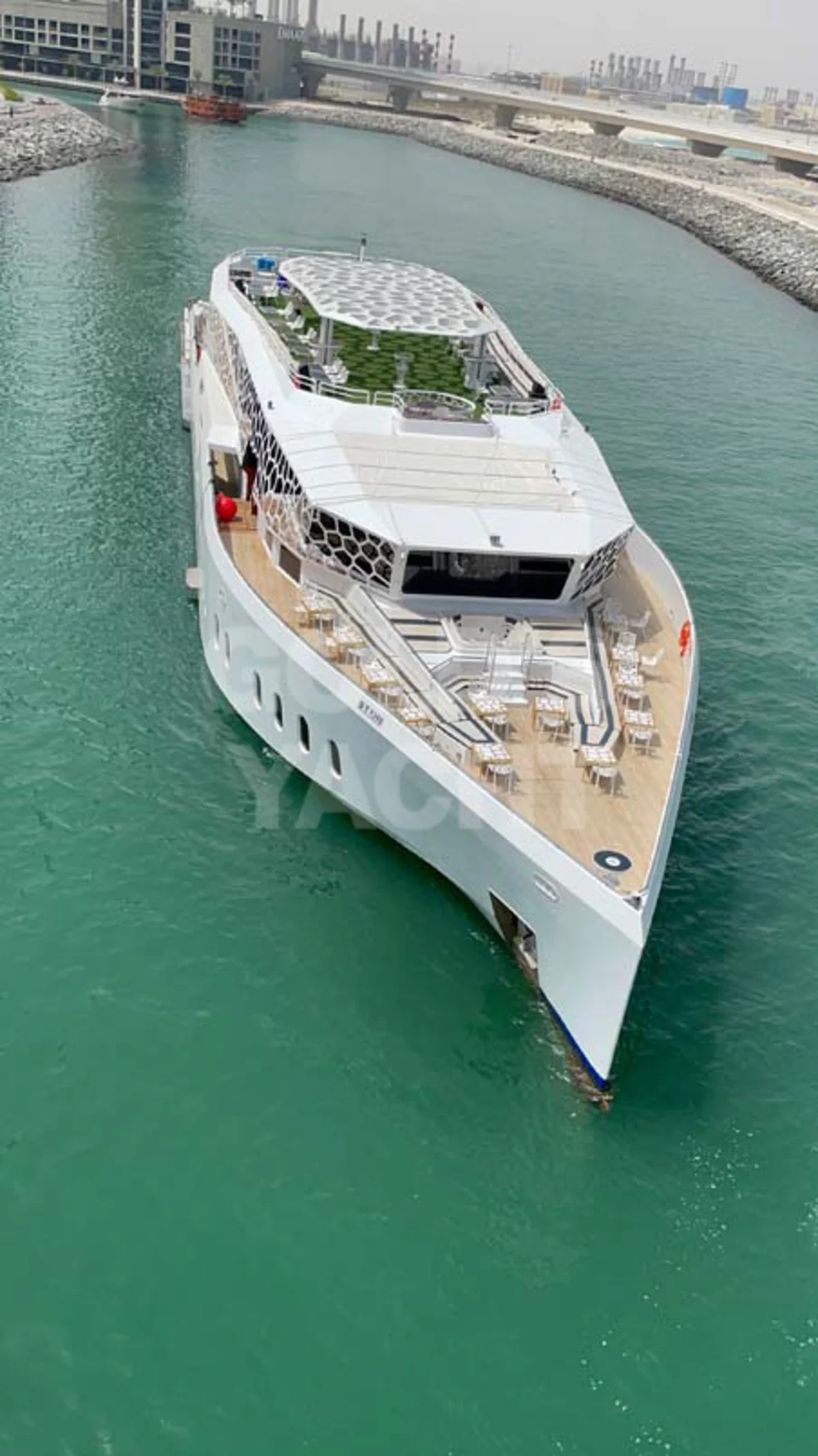 Desert Rose 240 ft — 240ft charter yacht in Dubai Harbour, Dubai