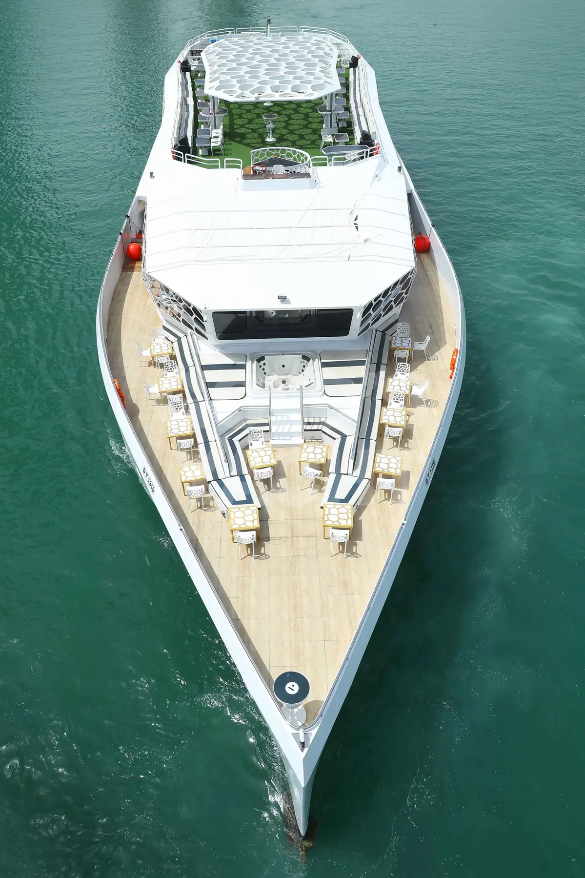 Desert Rose 240 ft — 240ft charter yacht in Dubai Harbour, Dubai
