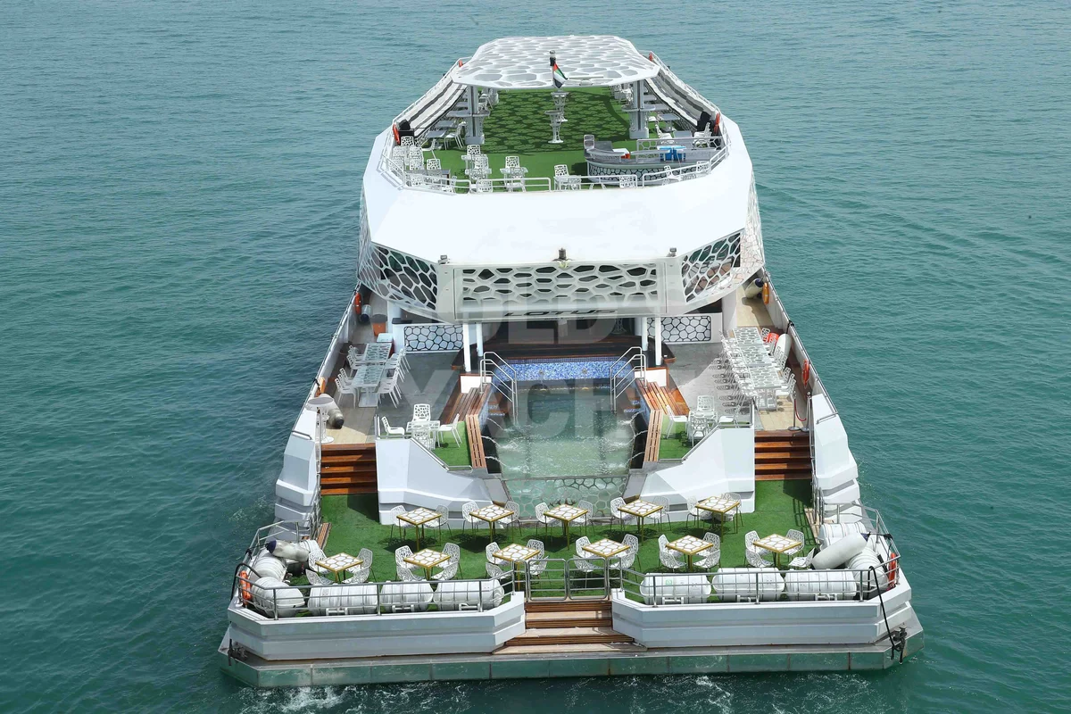 Desert Rose 240 ft — 240ft charter yacht in Dubai Harbour, Dubai