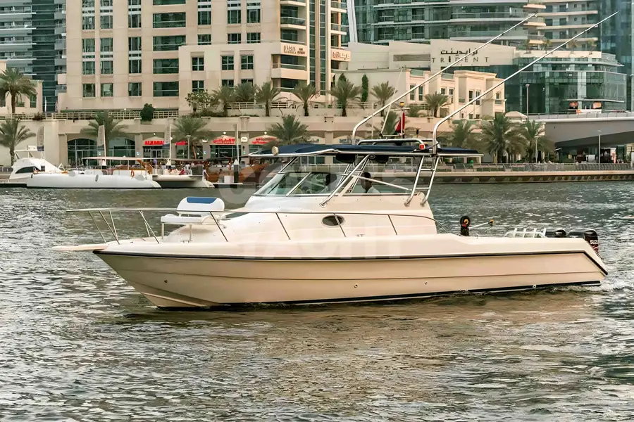 Gulf Craft 35 ft — 35ft charter yacht in Dubai Marina, Dubai