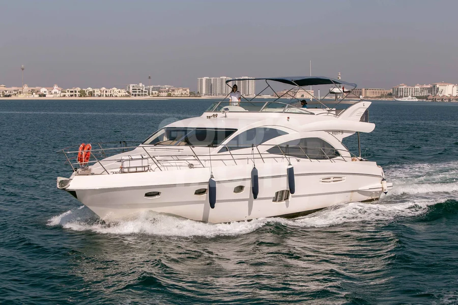 Majesty 60 ft · Standard II — 60ft charter yacht in Dubai Harbour, Dubai