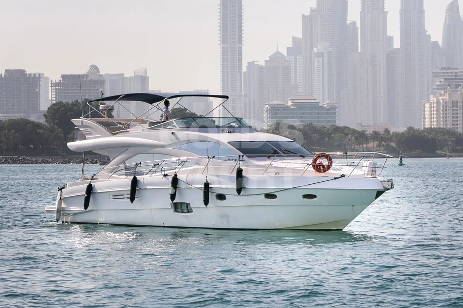 Majesty 60 ft · Standard II — 60ft charter yacht in Dubai Harbour, Dubai