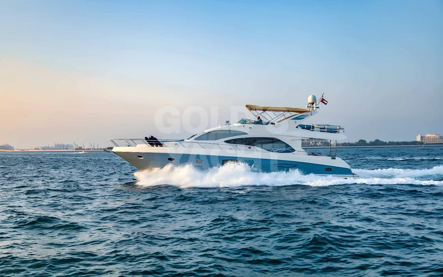 Majesty 68 ft — 68ft charter yacht in Dubai Harbour, Dubai