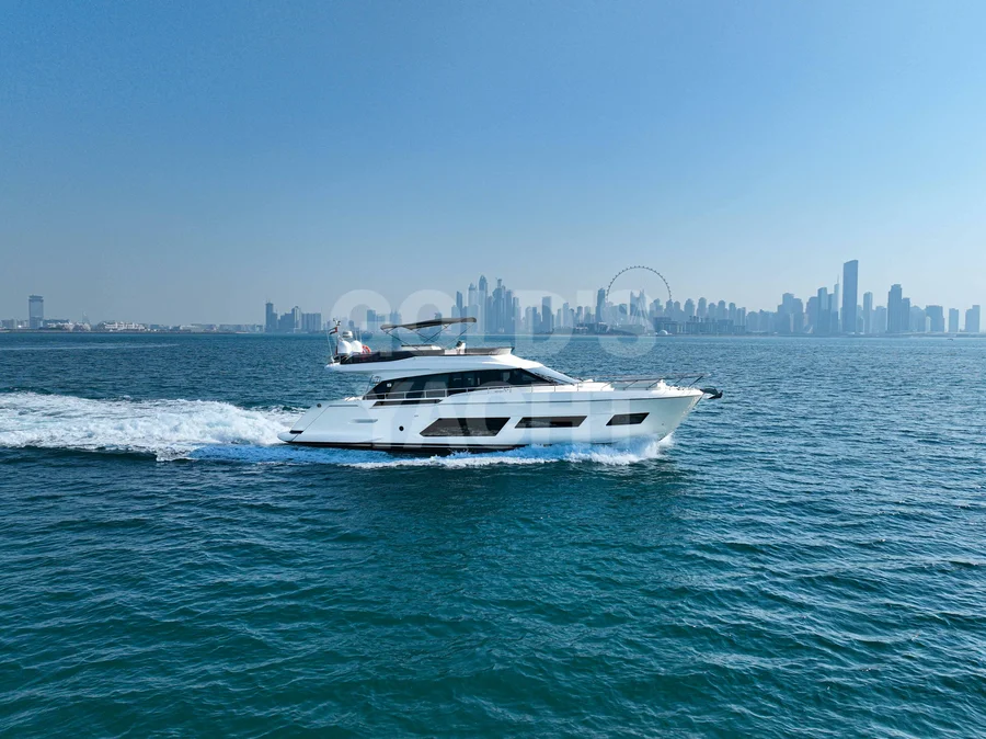 Ferretti 75 ft — 75ft charter yacht in Dubai Harbour, Dubai