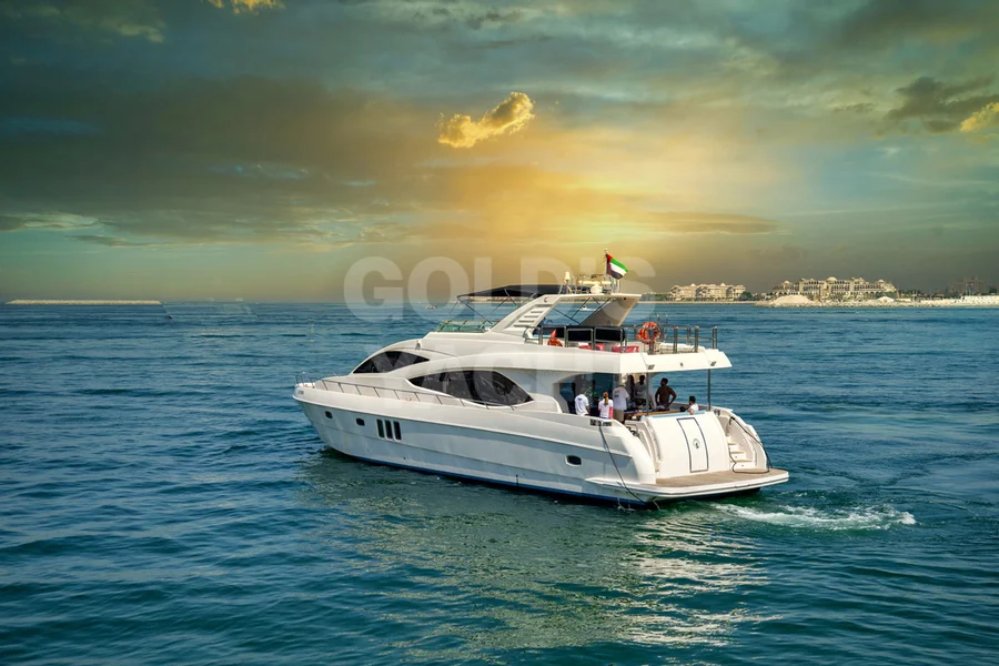 Majesty 80 ft — 80ft charter yacht in Dubai Harbour, Dubai