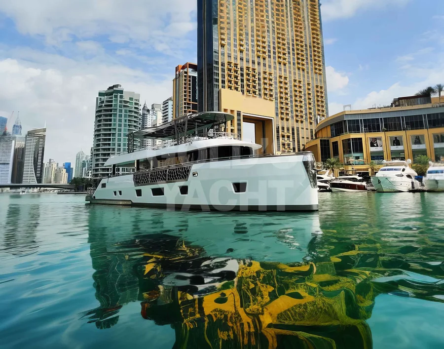 Virgo 95 ft — 95ft charter yacht in Dubai Harbour, Dubai