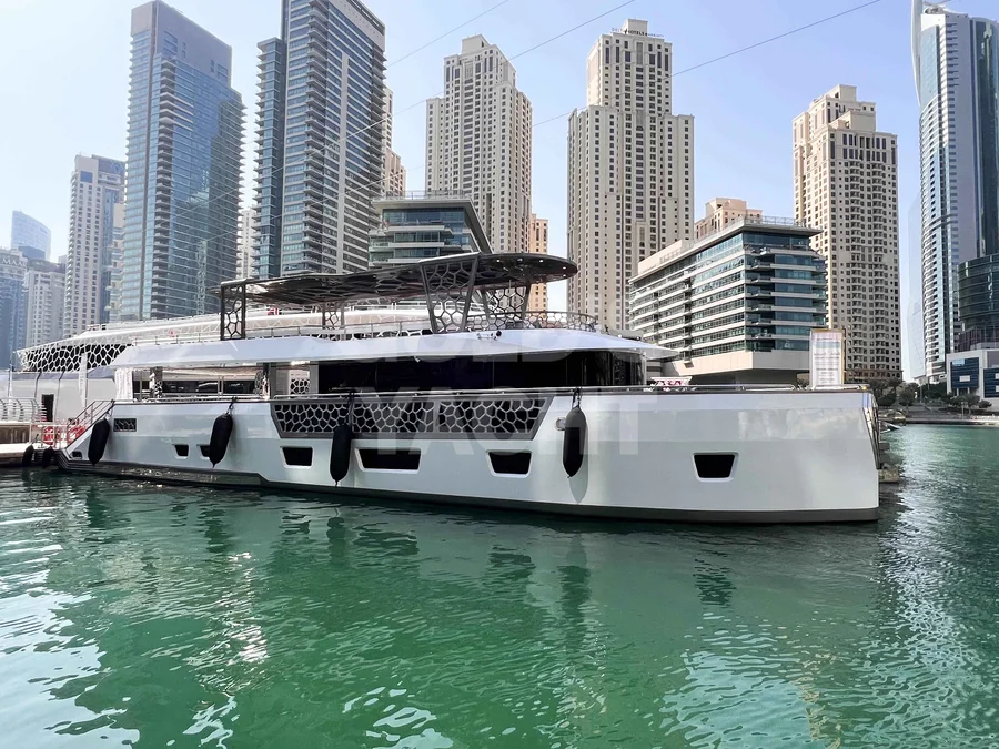 Virgo 95 ft — 95ft charter yacht in Dubai Harbour, Dubai
