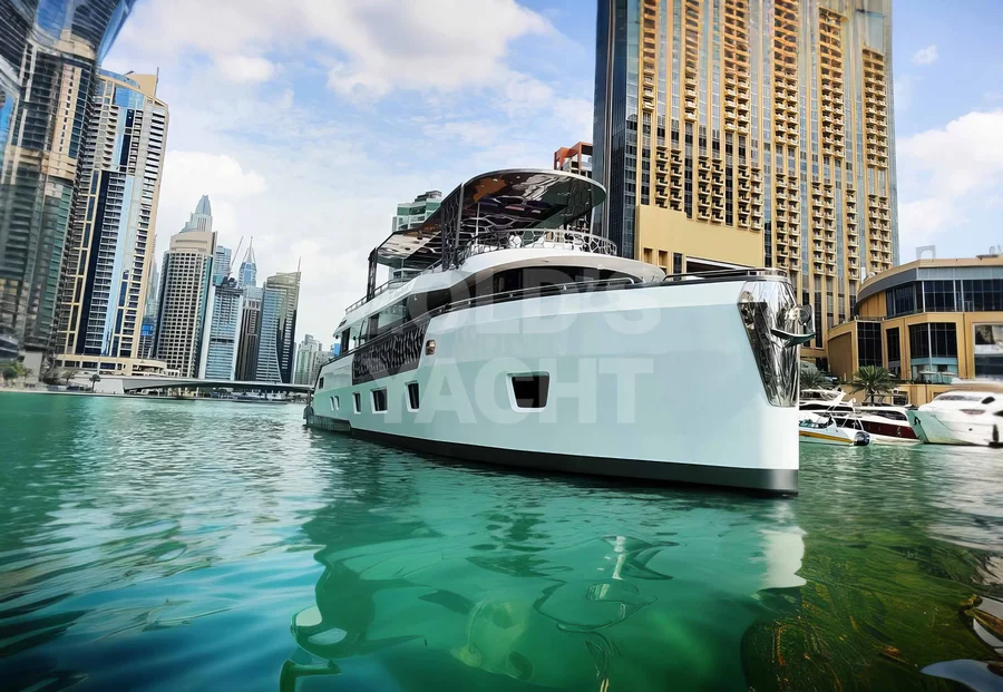 Virgo 95 ft — 95ft charter yacht in Dubai Harbour, Dubai